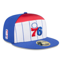 NBA Philadelphia 76ers 2025 NBA Tip Off Split Panel 59FIFTY Fitted Hat