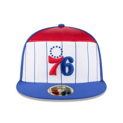 NBA Philadelphia 76ers 2025 NBA Tip Off Split Panel 59FIFTY Fitted Hat
