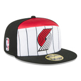 NBA Portland Trail Blazers 2025 NBA Tip Off Split Panel 59FIFTY Fitted Hat