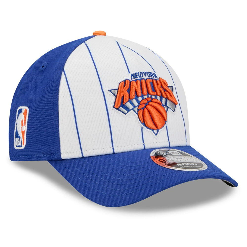 NBA New York Knicks 2025 NBA Tip Off M-Crown A-Frame 9FORTY Adjustable Hat
