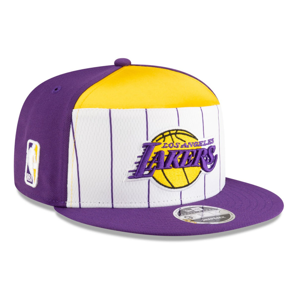 NBA Los Angeles Lakers 2025 NBA Tip Off Split Panel 9FIFTY Snapback Hat