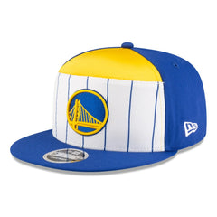 NBA Golden State Warriors 2025 NBA Tip Off Split Panel 9FIFTY Snapback Hat sale