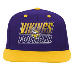 Outerstuff Youth Team Gradient Deadstock Snapback Hat - Minnesota Vikings