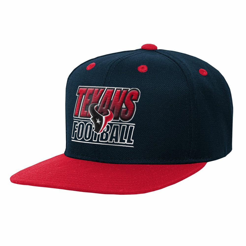 Outerstuff Youth Team Gradient Deadstock Snapback Hat - Houston Texans