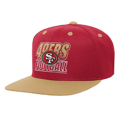 Outerstuff Youth Team Gradient Deadstock Snapback Hat - San Francisco 49ers
