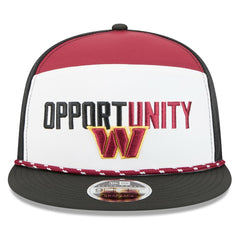 2025 Inspire Change Split Panel 9FIFTY Snapback Hat - Washington Commanders