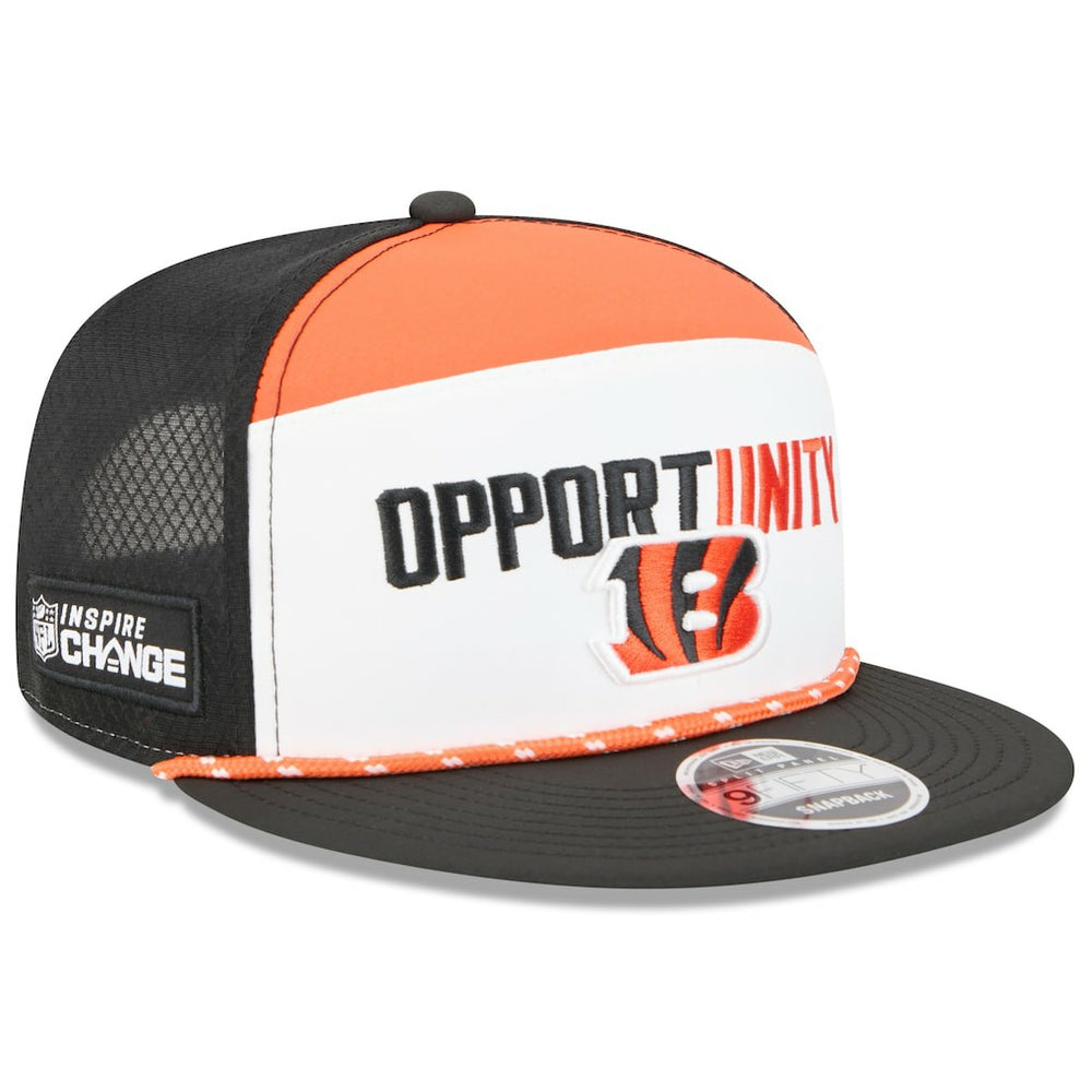 2025 Inspire Change Split Panel 9FIFTY Snapback Hat - Cincinnati Bengals