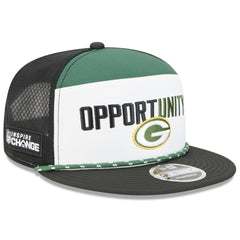 2025 Inspire Change Split Panel 9FIFTY Snapback Hat - Green Bay Packers