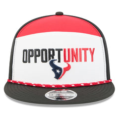 2025 Inspire Change Split Panel 9FIFTY Snapback Hat - Houston Texans