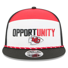 2025 Inspire Change Split Panel 9FIFTY Snapback Hat - Kansas City Chiefs