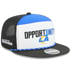 2025 Inspire Change Split Panel 9FIFTY Snapback Hat - Los Angeles Rams