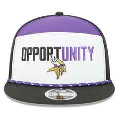 2025 Inspire Change Split Panel 9FIFTY Snapback Hat - Minnesota Vikings