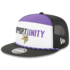 2025 Inspire Change Split Panel 9FIFTY Snapback Hat - Minnesota Vikings