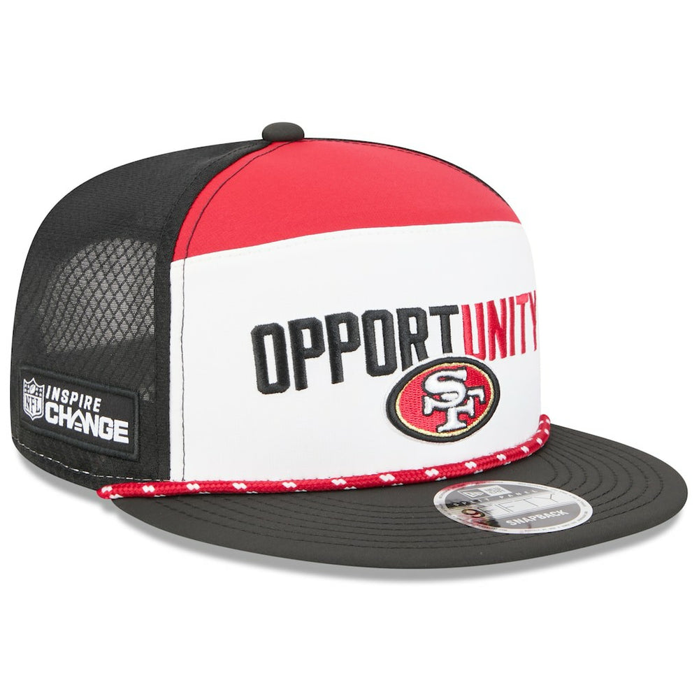 2025 Inspire Change Split Panel 9FIFTY Snapback Hat - San Francisco 49ers