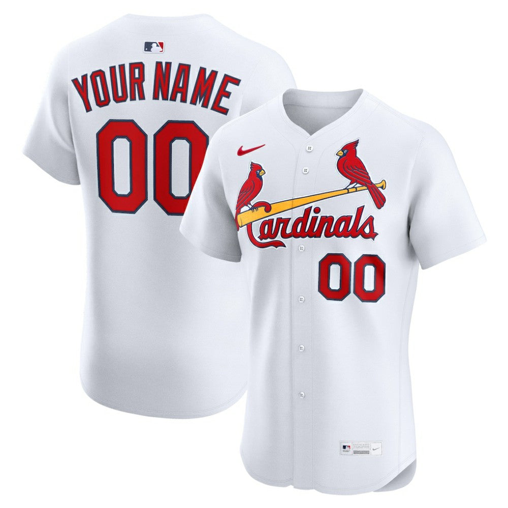 MLB St. Louis Cardinals Nike Home Elite Custom Jersey