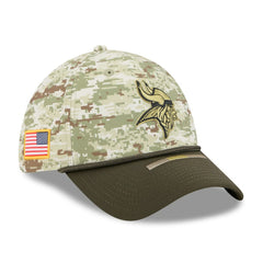 2025 Salute to Service 39THIRTY Flex Hat - Minnesota Vikings