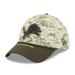 2025 Salute to Service 39THIRTY Flex Hat - Detroit Lions
