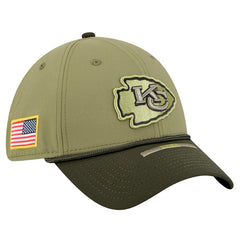 2025 Salute to Service 39THIRTY Flex Hat - Kansas City Chiefs