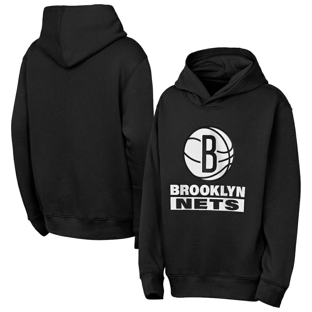NBA Brooklyn Nets Outerstuff Youth Back To The Basics Hoodie