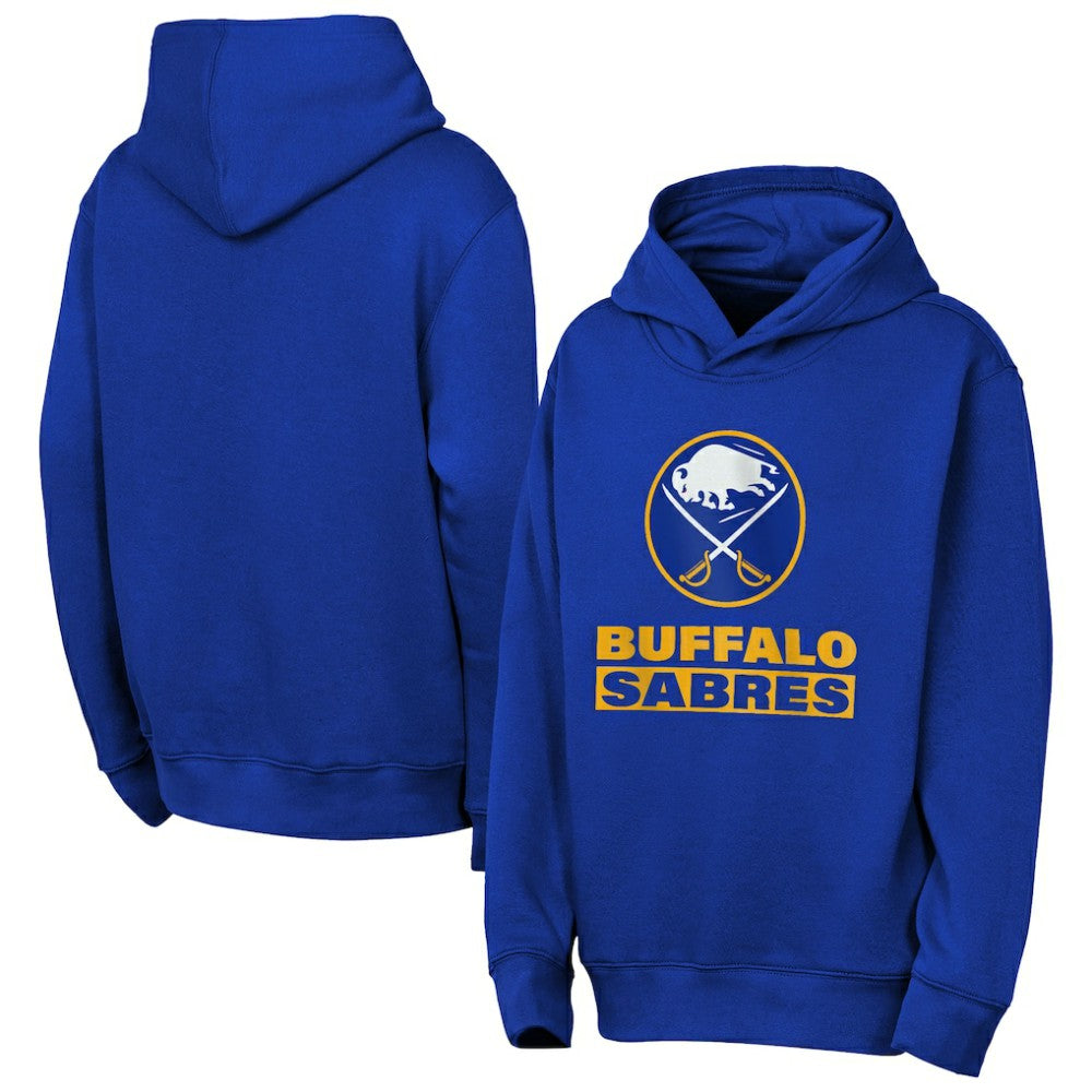 NHL Royal Buffalo Sabres Outerstuff Youth Back to Basics Hoodie