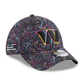 2025 NFL Crucial Catch 39THIRTY Flex Hat - Washington Commanders