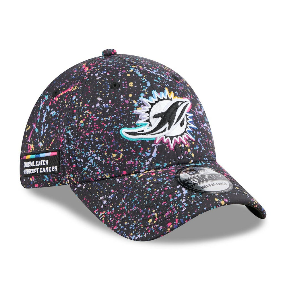 2025 NFL Crucial Catch 39THIRTY Flex Hat - Miami Dolphins