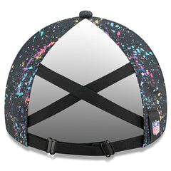 Women's 2025 NFL Crucial Catch Pony Tail Adjustable Hat - Los Angeles Chargers