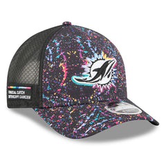 Youth 2025 NFL Crucial Catch 9FORTY Adjustable Hat - Miami Dolphins