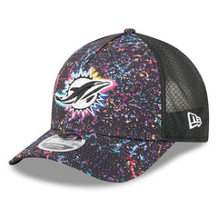 Youth 2025 NFL Crucial Catch 9FORTY Adjustable Hat - Miami Dolphins