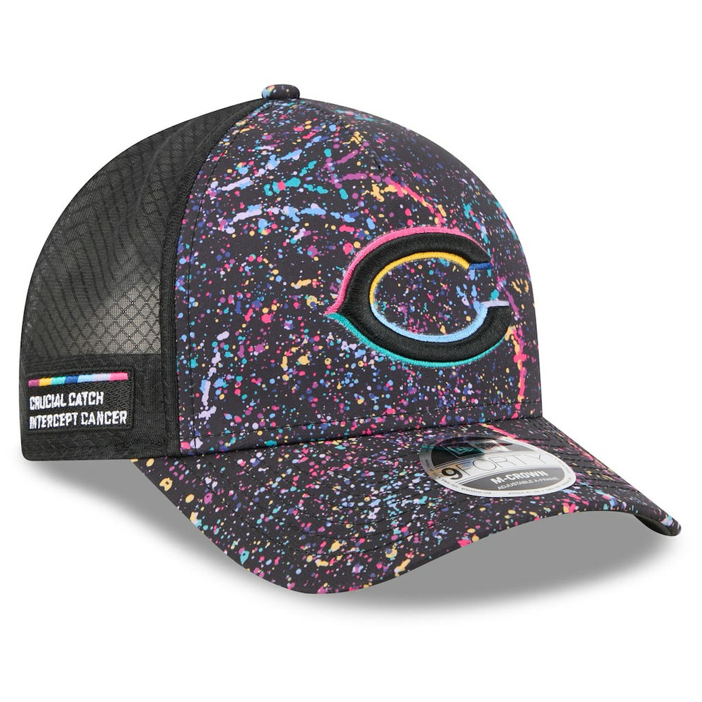 Youth 2025 NFL Crucial Catch 9FORTY Adjustable Hat - Chicago Bears