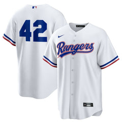MLB Texas Rangers Nike Home 2025 Jackie Robinson Day Replica Jersey