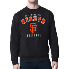 MLB San Francisco Giants Starter Team Logo Fleece Pullover Sweatshirt