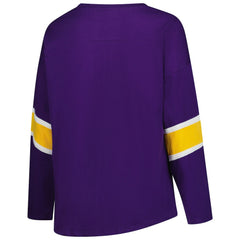 Women's Plus Size Redzone 3/4-Sleeve Scoop Neck T-Shirt - Minnesota Vikings