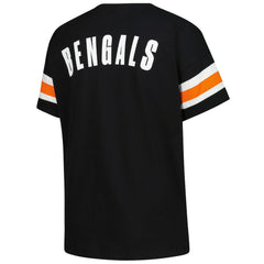 Women's Plus Size Redzone Notch Neck T-Shirt - Cincinnati Bengals