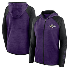 Women's Plus Size End Around Pass Full-Zip Hoodie - Baltimore Ravens