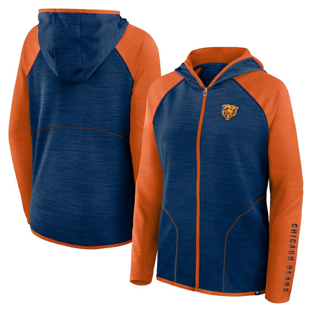 Women's Plus Size End Around Pass Full-Zip Hoodie - Chicago Bears