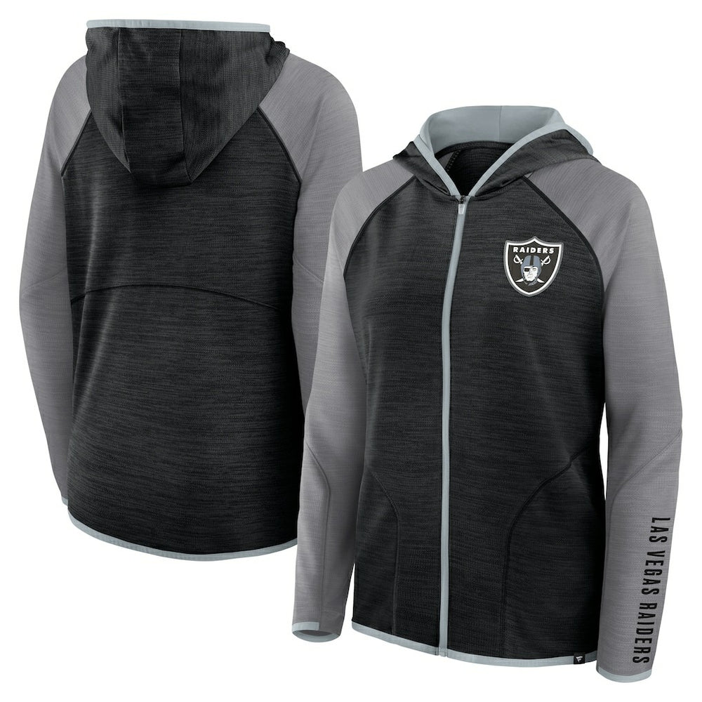 Women's Plus Size End Around Pass Full-Zip Hoodie - Las Vegas Raiders