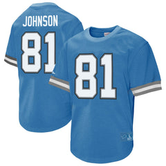 Calvin Johnson Retired Player Name & Number Mesh Top - Detroit Lions