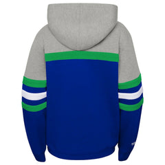 Youth Throwback Head Coach Pullover Hoodie - Seattle Seahawks