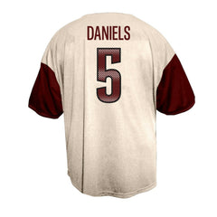 Jayden Daniels Big & Tall Baseball Button-Up Shirt - Washington Commanders