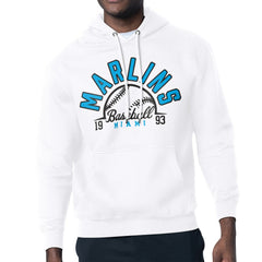MLB Miami Marlins Starter Half Ball Team Graphic Pullover Hoodie