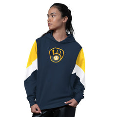 MLB Milwaukee Brewers Starter Women's Scrimmage Pullover Hoodie