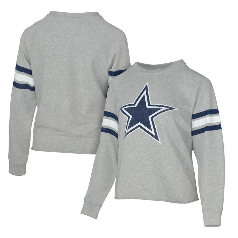 Lauren James Women's Raglan Terry Sweatshirt - Dallas Cowboys
