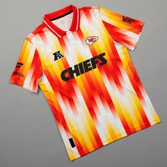 NFL Football x Football Collared Fan Top - Kansas City Chiefs