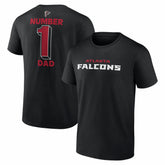 #1 Dad Jersey T-Shirt - Atlanta Falcons