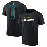 #1 Dad Jersey T-Shirt - Jacksonville Jaguars