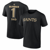 #1 Dad Jersey T-Shirt - New Orleans Saints