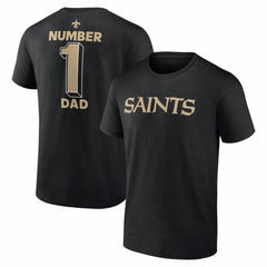#1 Dad Jersey T-Shirt - New Orleans Saints