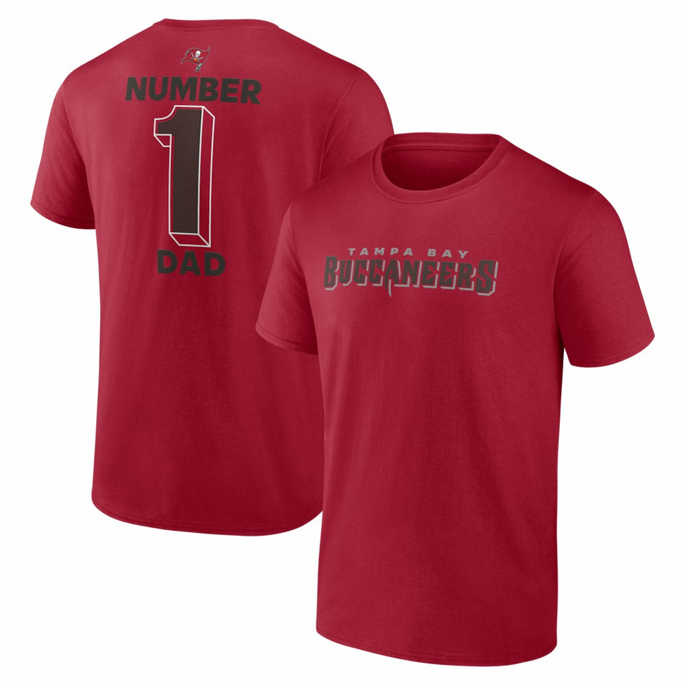 #1 Dad Jersey T-Shirt - Tampa Bay Buccaneers