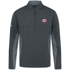 MLB Cincinnati Reds Levelwear Waffle Insignia 2.0 Quarter-Zip Pullover